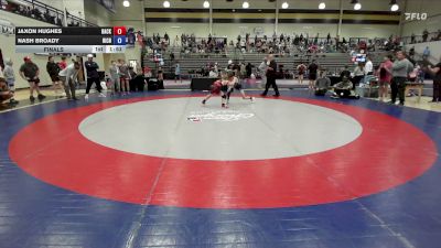 98 lbs Final - Jaxon Hughes, Backyard Brawlers Wrestling Club vs Nash Broady, Richmond Hill Wrestling Club