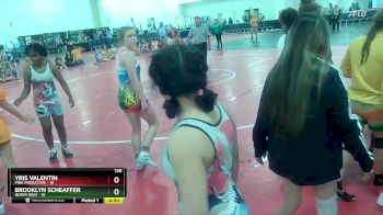 130 lbs Placement (16 Team) - Genesis Fuentes, Pink Predators vs Kennedy Smith, Queen Bees