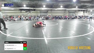 95 lbs Round Of 32 - JACOB SAUNDERS, FIGHTCLUB vs Asher Copeland, Springdale Youth Wrestling Club