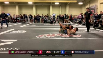João Paulo Do Nascimento vs Rory Macdonald 2025 ADCC Charlotte Open