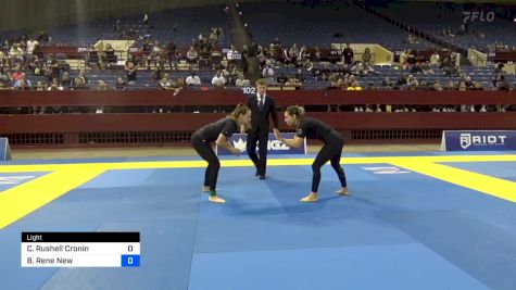 Celeste Rushell Cronin vs Brandy Rene New 2024 Pan IBJJF Jiu-Jitsu No-Gi Championship