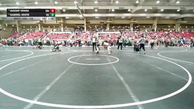130 lbs Quarterfinal - Jagger Vrana, Brawlers vs Gabriel White, VICTORY