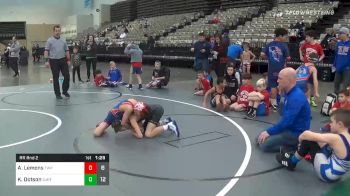 65 lbs Prelims - Angelo Lemons, Washington Twp. Minutemen ES vs Kameron Dotson, GA Justice Escape ES