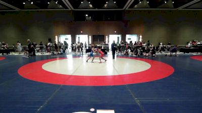 56 lbs 1st Place Match - Austin Ledbetter, GA vs Jacob Cross, AL