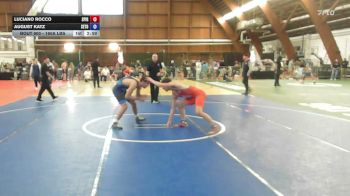 160A lbs 5th Place - Luciano Rocco, Spire Academy vs August Katz, Seton Hall Prep