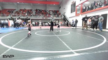 45 lbs Round Of 16 - COLT LEE, Sallisaw Takedown Club vs Duke Hawkins, Checotah Matcats