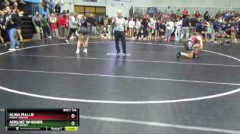 JV-7 lbs Round 2 - Alina Mallie, Mount Vernon vs Adeline Whisner, Mount Vernon