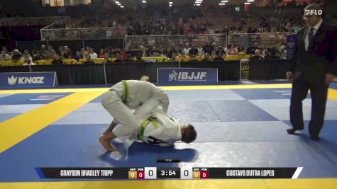 Gustavo Dutra Lopes vs Grayson Bradley Tripp 2025 Pan Kids Jiu-Jitsu IBJJF Championship