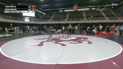 125 lbs 7th Place - Chris Welsh, Harrisburg vs Brian Brobst, Auburn