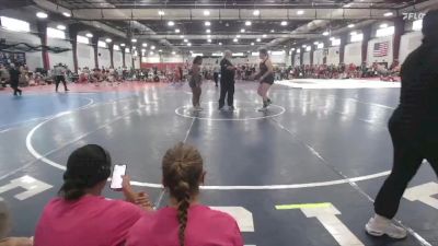 180 lbs Round 1 (6 Team) - Peyton Mullin, Crown City Queens vs Esmeraldo Tellez, Eagles Nest Wrestling Club