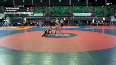 1A-4A 165 Quarterfinal - Caleb Tidwell, Piedmont vs Christian Jones, Alexandria HS