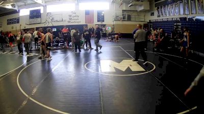 152 lbs Cons. Round 4 - Josiah Bosch, Beaver County Christian School vs Eli Pierce, Ringgold Hs