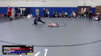 41 lbs Round 1 - Wrenley Reynolds, 208 Badgers vs Ruth Blickle, 208 Badgers