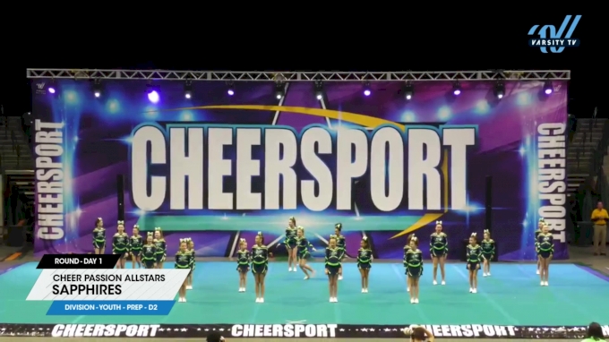 Cheer Passion Allstars - Sapphires [2024 L1.1 Youth - PREP - D2