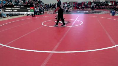 285 lbs Semifinal - Peyton Allen, Sartell-Saint Stephen vs Colby Kesteloot, Fulda-Murray Cty Central