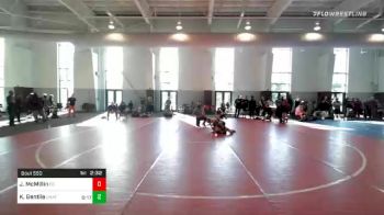 125 lbs Consolation - JD McMillin, Ferrum vs Kevan Gentile, UNATT-Unattached