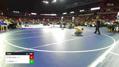 175 lbs Round Of 32 - Gabriel Barragan, West Valley vs Joseph Buck, Clovis