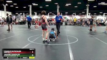 88 lbs Round 3 (4 Team) - Onofre Gonzales, Black Fox Wrestling vs Charlie Mutschler, Rebellion