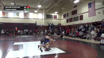 138 lbs Semifinal - Steven Lamont, Harrisburg vs Brayden Scheffers, Interstate 35