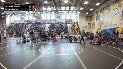 115 lbs Champ. Round 2 - Jaylin Fuentes, Phoenix Wrestling Club vs Camdyn Elliott, Well Trained