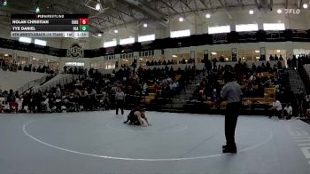 126 lbs 4th Wrestleback (16 Team) - Nolan Christian, Eastside Hs vs Tye Daniel, Ola