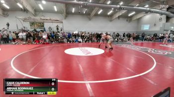 215 lbs Cons. Round 5 - Armani Rodriguez, Thomas Jefferson vs Caius Calderon, Lewis - Palmer