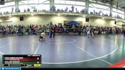 67 lbs Cons. Round 2 - Kullen Eckley, Valparaiso Wrestling Club vs Cole Bibelhauser, Floyd Wrestling Club