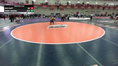 174 lbs Cons. Round 4 - Kenny Vaughn, Wisconsin-Whitewater vs Dax Clatt, Coe
