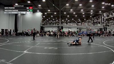 150 lbs Round 5 (6 Team) - Greydon Gustas, Freakztyle Wrestling vs Seth Porter, Viking WC