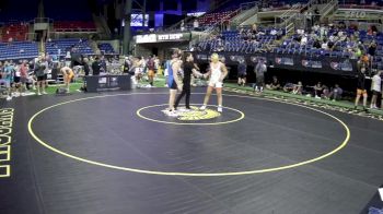 160 lbs Cons 32 #1 - Ashton Lassig, California vs Finn Grauwels, Wisconsin