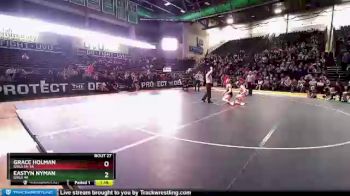 1st Place Match - Grace Holman, Girls 1A-3A vs Eastyn Nyman, Girls 4A