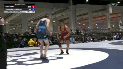 Masters D FS - 62 lbs Champ. Round 5 - Lim Prim, Nor Cal Take Down Wrestling Club vs Greg McLaughlin, Avon Wrestling Club