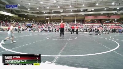 61 lbs Cons. Round 3 - Kashton Fahlenkamp, Tuttle Wrestling Club vs Tucker Wyrick, Tonganoxie