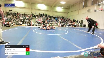 112 lbs Rr Rnd 2 - Camron Waters, Pocola Youth Wrestling vs Jayden Green-Lindsey, Spartan Wrestling Fort Smith