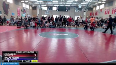 44 lbs Round 2 - Dallas Nelson, Homedale Wrestling vs Colt O`Brien, Team Real Life