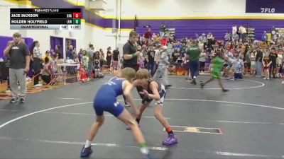 80 lbs Quarterfinal - Jace Jackson, Unaffiliated vs Holden Holyfield, Legacy Elite Wrestling