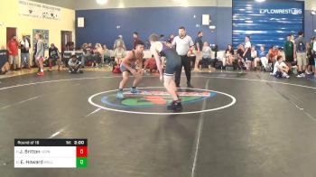 120 lbs Round Of 16 - Jonathan Britton, Hernando vs Ethan Howard, Wellington