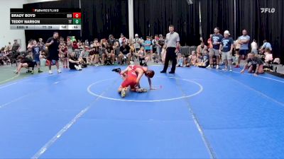 76 lbs Round 3 (6 Team) - Teddy Narson, Triumph Trained vs Brady Boyd, Empire-BB
