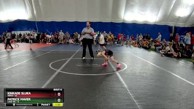 60 lbs Round 2 (6 Team) - Kinkade Sluka, WEG3 vs Patrick Maver, Lake WC