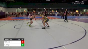 Match - Max Martin, Va vs Colton King, Il