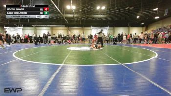 80 lbs Quarterfinal - McCoy Powell, All American Wrestling vs Gage McElfresh, Shelton Wrestling Academy