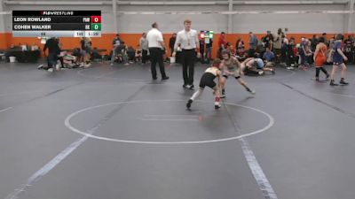 48 lbs Round 5 (6 Team) - Cohen Walker, Rising Kingz vs Leon Rowland, PAW