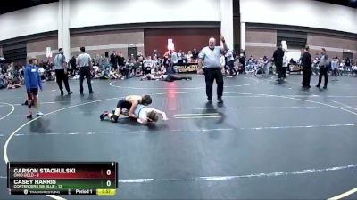 75 lbs Round 5 (6 Team) - Casey Harris, Contenders WA Blue vs Carson Stachulski, Ohio Gold