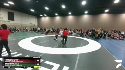 95-96 lbs Round 2 - Tyler Pitzele, Grapevine Wrestling Club vs Hudson Gray, Warrior Trained Wrestling