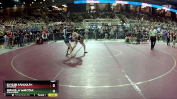 105 lbs Quarterfinal - Skyler Randolph, Riverdale vs Gianella Walczak, Springstead