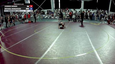 144 lbs Champ. Round 1 - Connor Misner, Rise Wrestling Academy vs Michael Burkhouse, MVKWA Knights Wrestling Club