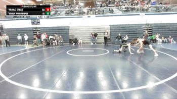 120 lbs Round 3 - Isaac Cruz, Idaho vs Ryan Fuhriman, Kuna Klub