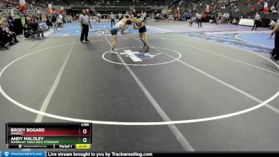 Cons. Round 2 - Brody Bogard, Amherst vs Andy Maloley, Humboldt-Table Rock-Steinauer