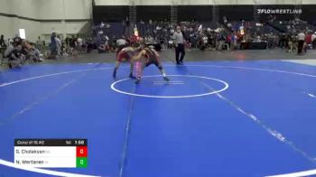 106 lbs Consolation - Grigor Cholakyan, CA vs Nolan Wertanen, MI