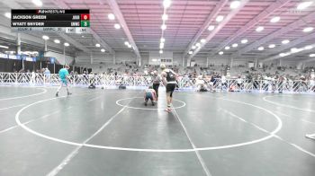 145 lbs Rr Rnd 3 - Jackson Green, Journeymen Wrestling Blue vs Wyatt Snyder, Gold Medal Wrestling Club - Easton